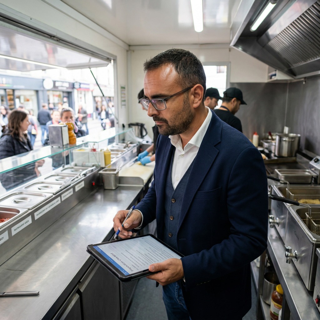 Ambiance cuisine food truck